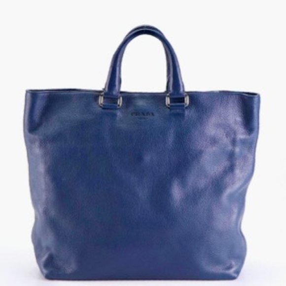 Prada Large Tote Bag in Vitello Daino Leather - Picture 1 of 7